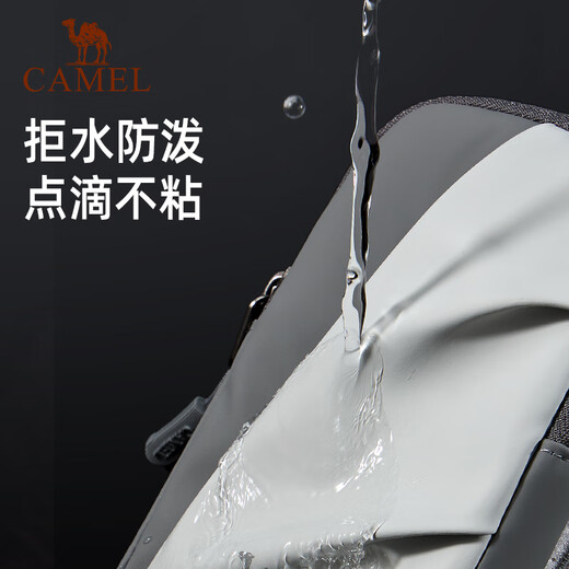 Camel running mobile phone arm bag for men and women mobile phone bag arm storage bag wrist bag arm bag sports outdoor mobile phone bag sea salt gray-574C635602