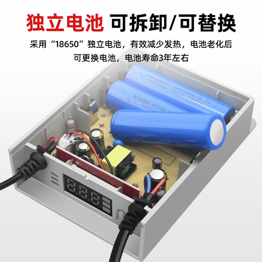 安保力科 监控续航电源12V摄像头适配器UPS停电断电备用变压器室外防水3C认证