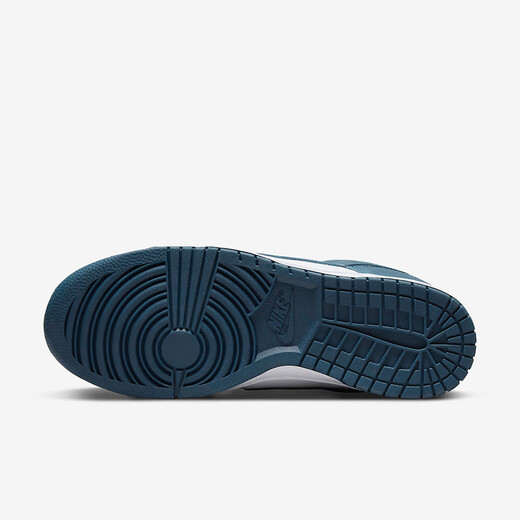 
NIKE Nike Dunk Low Retro White Navy Anti-slip and wear-resistant Men's Low-top Lightweight Casual Shoes DD1391-400 38.5