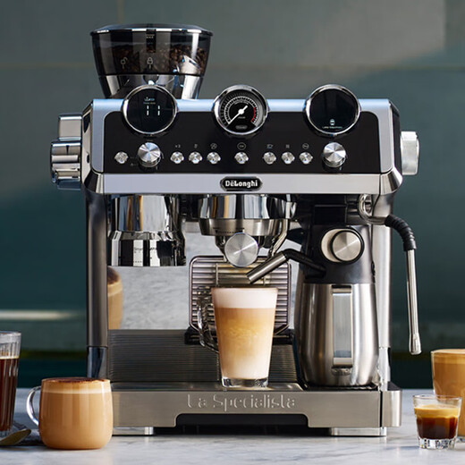 
Delonghi/Delong EC9865.M Italian semi-automatic coffee machine for household Silver Knight R5 cold S8 stand-alone none