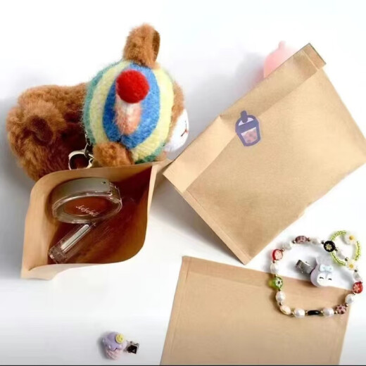 Postcard storage small card kraft paper envelope creative handmade photo folding exquisite packaging bag