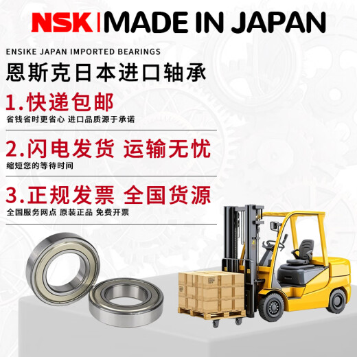 日本NSK进口高速轴承6207 6208 6209 6210 6211 6212 6213DDU/ZZ 6209ZZC3E【金属密封】ENSS