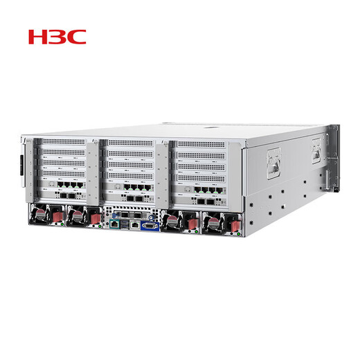 New H3C (H3C) R6900 G5, R6900 G6 four-way 4U rack server host GPU computing deep learning AI intelligent AO application enterprise customization 2 5318H 36 cores 72 threads 2.5GHz 512G memory丨2 3.84T+4 2.4T 10K
