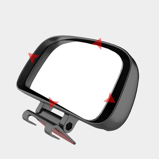 Tuyue Car Rückspiegel -Trainer Auto kleiner LKW -Auxiliary Spiegel Hinterrad Blindfleck Spiegel Rückkehrglas großes Sichtfeld kleiner runde Spiegel Aufkleber Schwarz - links und rechts universell (Single)