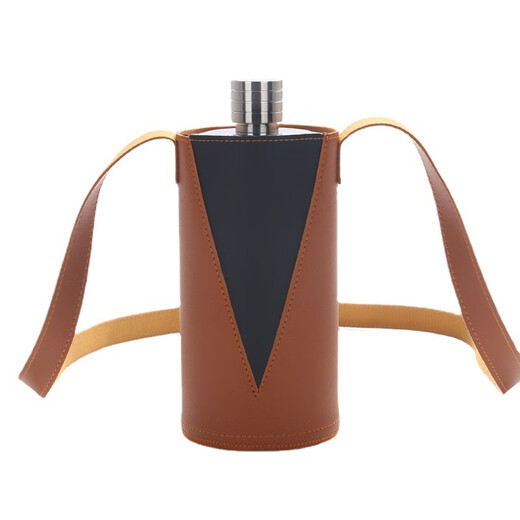 MZXM Germany imported quality stainless steel 304 wine bottle 1Jin Jin equals 0.5kg 2Jin Jin equals 0.5kg Thickened cylindrical kettle portable Moutai bottle creation 21ml 1Jin Jin equals 0.5kg Sanded cylindrical style