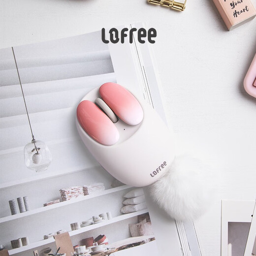 Lofree small petal small rose mouse wireless bluetooth multi-function computer notebook office home