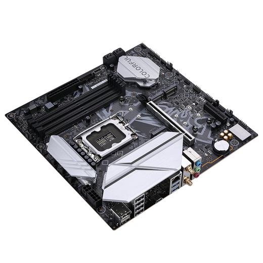 Colorful Battle-Ax B760M-Plus WiFi V20 DDR4 Black Blade Mother Support prend en charge 14600kf / 12600kf (Intel B760 / LGA 1700)