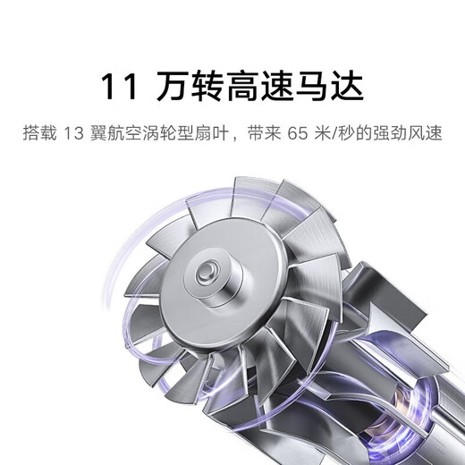 
Xiaomi (MI) Mijia high-speed hair dryer H701 household high-wind blowing fast-drying water ion hair care intelligent constant temperature control multiple noise reduction design Star Diamond Purple H701