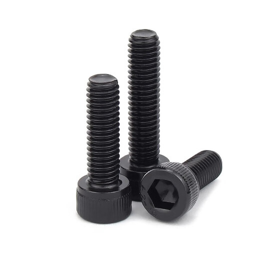 Gold super black 304 stainless steel hexagon socket screw cup head bolt cylindrical head screw extended M2M3M4M5M6M8M12 M8*40 (2 pieces)