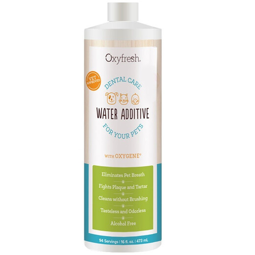 American Oxyfresh Teeth Cleaning Water Pet Mouthwash for Cats and Dogs Edible Oxygen Fresh Teeth Cleaning Water 473ml Tooth Cleaning Water 473ml + Travel Pack 30ml