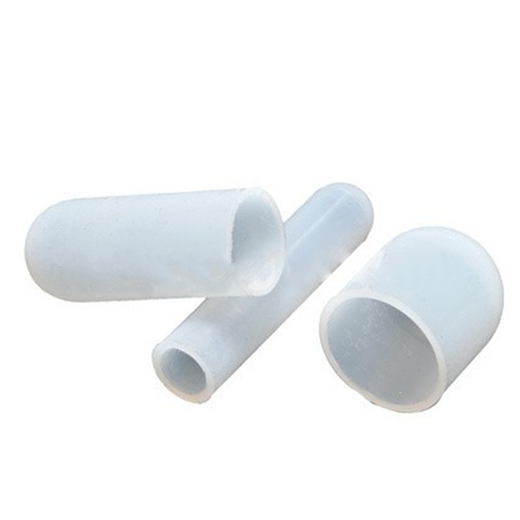 Yutairui high temperature resistant rubber sleeve powder spray plastic spray paint coated screw thread bolt thread protection rubber sleeve silicone sleeve M4 rubber sleeve (3.75*6.8*12.7)