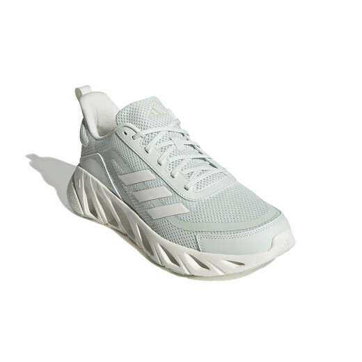 Adidas Adidas Мужские и женские кроссовки 24 осень новая сетчатая дышащая повседневная обувь для амортизации и устойчивой к износостойкой спортивной обуви LENEN GREEN/HANYU WHITE JH9854 42
