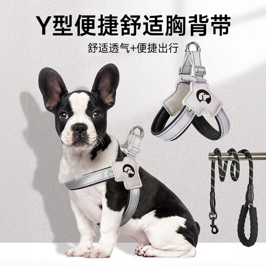 Sweet Wave Sea Dog Rope Leash Small and Medium-sized Dog Walking Harness Collar Cat Leash Pet Supplies S Code