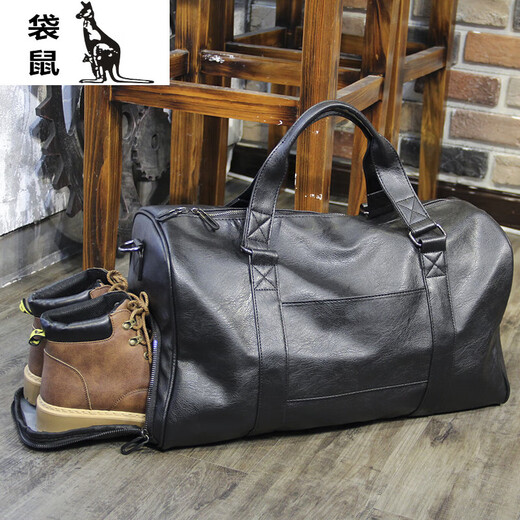 Känguru (Kangaroo) Kangaroo-Reisetasche koreanischer Style mit Schuhlager mit großer Kapazität Fitness Bag Business Trip Gepäckbeutel Trendy One-Shoulder Cross-Span-Tasche