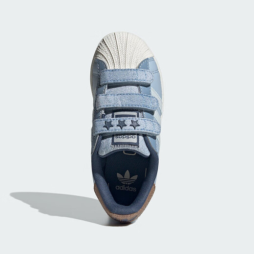 阿迪达斯（adidas）童鞋秋男女小童三叶草SUPERSTAR贝壳头小白鞋儿童运动板鞋IH3291