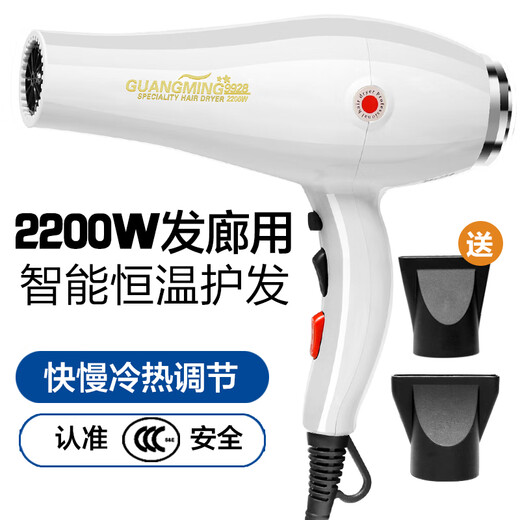 Secador de pelo RCT-9920 alta potencia 2200W aire caliente y frío peluquería casera viento fuerte secador de pelo de secado rápido Guangming 2200w secador de pelo 9928