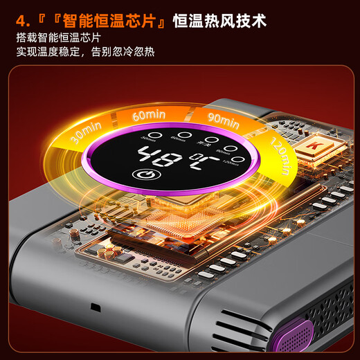 Xiaomi Buyi Shoe Dryer Household Shoe Dryer Fully Automatic Wet and Dry Deodorization Sterilization Shoe Dryer Winter Shoe Baking Artifact Black Myth Upgrade Gray (Place Two Pairs of Shoes)