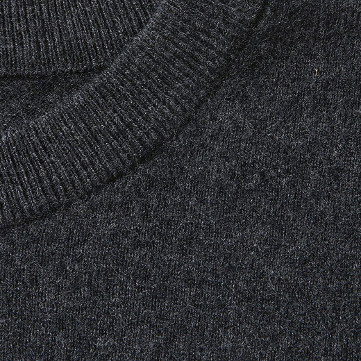 
Dibinze large size men's cardigan loose solid color pullover round neck autumn and winter elastic fat man base knitted sweater