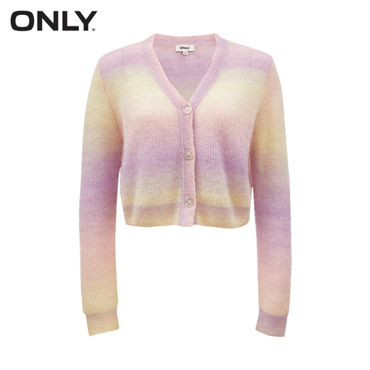 
ONLY autumn and winter simple college design sense gradient V-neck cardigan sweater women 12343B012 C39 beef tongue blue BRUNNERA BLUE L 170/88A