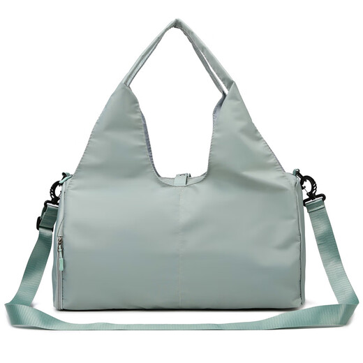 Bag de viaje Yunshun NUEVA Bolsa de yoga Bolsa de fitness deportiva para mujeres Separación húmeda húmeda húmeda húmeda húmeda gran capacidad de almacenamiento Bag de viaje de almacenamiento [rosa] 30l ancho 49*alto 25*espesor 21 cm