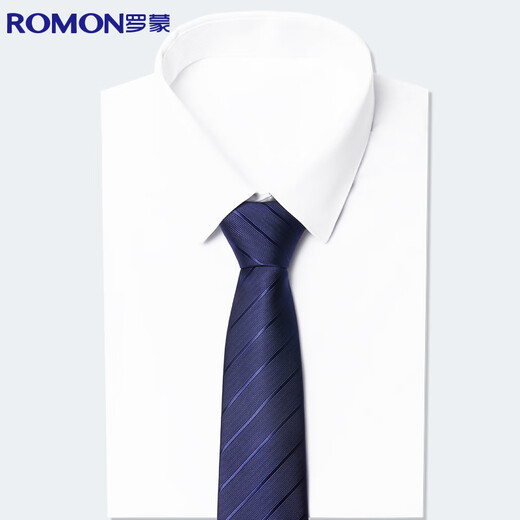 Romon tie men's business formal wear 8cm hand-made interview job groom groomsman wedding wedding bow tie gift box