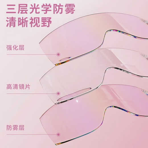 Youyou large-frame goggles high-definition waterproof anti-fog swimming goggles women's swimming cap set drifting adults and children colorful white no nose clip earplugs