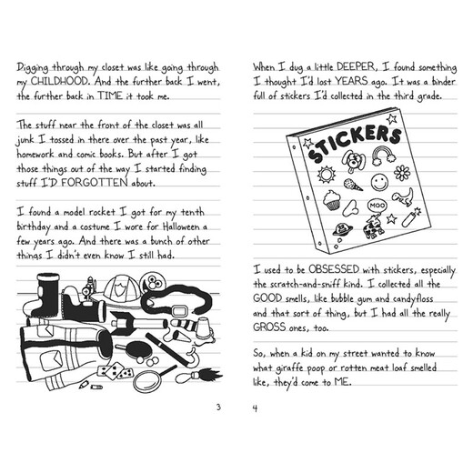 英文原版 小屁孩日记14 Diary of a Wimpy Kid 14: Wrecking Ball 英文分级阅读章节书桥梁书  9-12岁  课外阅读