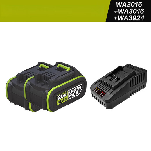 WAX WORX20V LITHIUM Batterie 4.0/5.0/6.0 Schraubenschlüsselkettensäge Bohrer Hammer Ladegerät 3406/3922 Dual Ladegerät Orange WA3883
