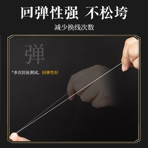 LUOLANMEI imported toy bracelet elastic cord flat wire special bead bracelet transparent beaded cord high-end wear-resistant rope brown / about 100 meters no Specifications