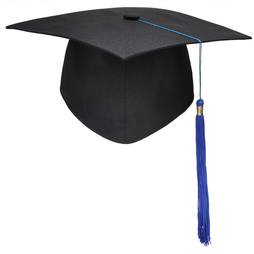 [Graduation Bachelor's Hat] Graduation Ceremony Hat Degree Hat Master's Hat Doctor's Hat Adult Hat Tutor's Hat Tutor's Hat - [Composite Cardboard]