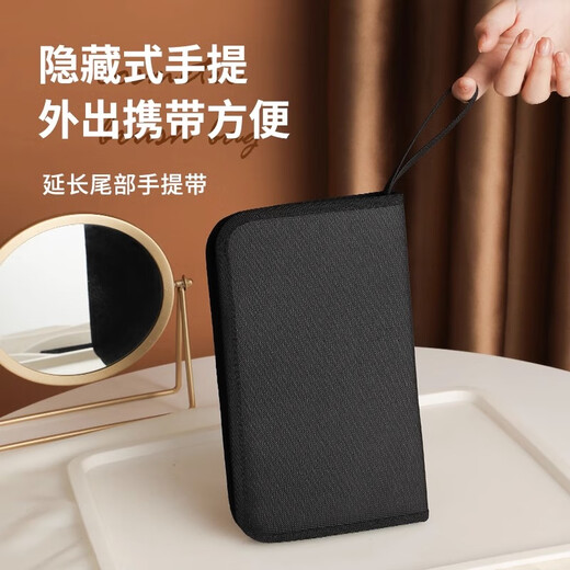 Japanese and American new makeup brush bag can be vertical and portable for women 2026 new eyebrow pencil brush tool pencil bag makeup brush storage bag waterproof can be vertical makeup brush bag