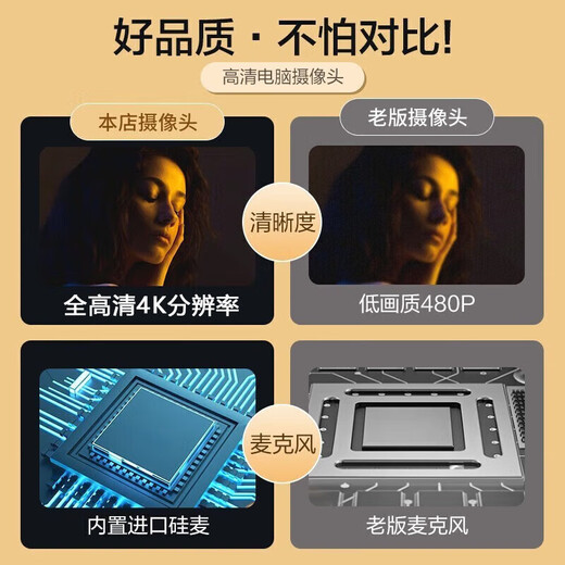 Компьютерная прямая трансляция Newmine 4K камера с микрофоном HD USB внешний ТВ-станция в стиле ноутбука зум красота 60 кадров с товарами видеоконференция офисная сеть обучающая запись 4K автофокус 丨 60 кадров 丨 с пультом дистанционного управления + подставка Прямая трансляция знаменитостей в Интернете