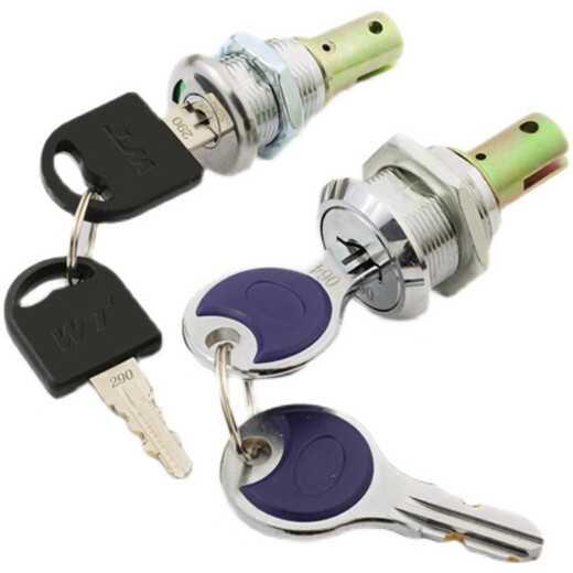 温利达 锁芯汽修工具推车 5抽屉五金工具箱小锁维修工具柜锁 9902 小号工具锁