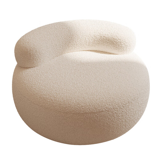 Mexueer personalizado taburete pequeño taburete doméstico sala de estar sala de estar de taburete redonda de taburete redonda de calzado para cambiar de silla pequeña silla de cordero leche blanca 3527 cm