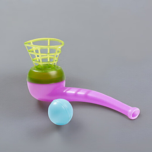 Baiguo Plastic Suspended Blow Ball Enfance Classic Nostalgic Suspended Ball Enfants Early Education Parent-Child Child Blow Ball Ball Ball Ball (+2 balles)
