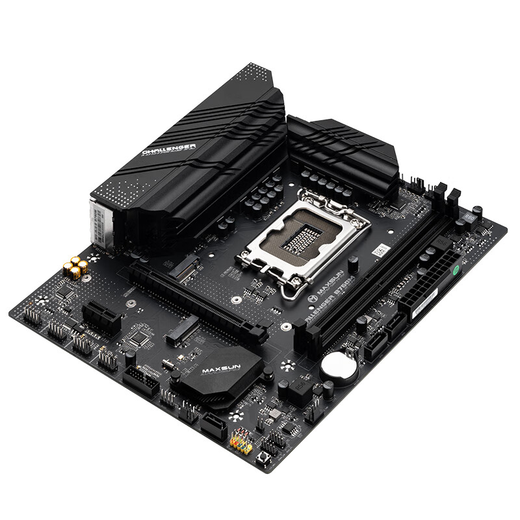 
Mingxuan (MAXSUN) 12/13/14th generation Board u i3 12100f 13100f 14100f scattered tablets Motherboard CPU set Challenger B760M DDR4 12th generation i3-12100F scattered tablets [three years of store insurance]