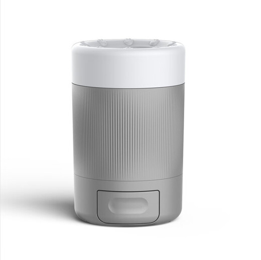 Pet foot washing cup for dogs and cats to go out for cleaning and grooming, paw washing artifact, intelligent automatic foot washing and foot bath cup, gray