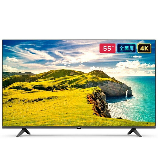 Xiaomi Full Screen TV 55-inch E55C 4K Ultra HD HDR Built-in Xiaoai 2GB+8GB Educational TV Artificial Intelligence Xiaomi Full Screen L55M5-EC