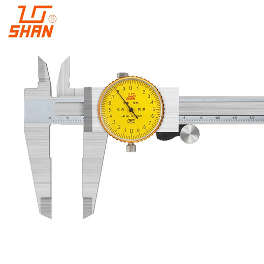 Guilin Guilin meter caliper 0-150-200mm stainless steel vernier high-precision representative industrial oil meter caliper GL043 0-200mm 0.02