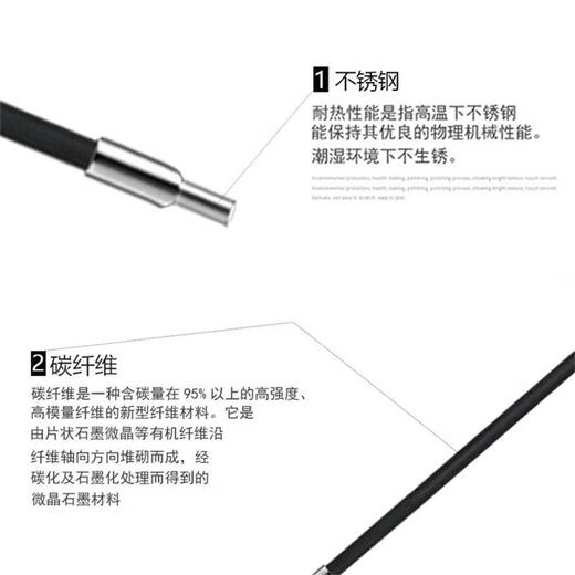 M2碳纤维加长杆延长杆测针M3雷尼绍陶瓷杆三坐标测针三次元测头 A-1047-3486 PEL3 (未税) L20