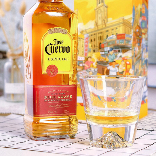 JOSE CUERVO Alcool Spécial Cocktail Tequila Mexicain JOSE CUERVO Silver Label Gold Label Tequila 750ml JOSE CUERVO Gold Label Tequila 750mL 1 Bouteille