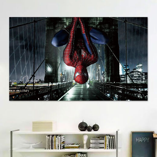 Carloland Avengers Poster Marvel Wandaufkleber Spider-Man Captain America Dekorieren Sie das Schlafsaal Extra Large Tapete FY (PP) 1484 Breite 160 cm 80 cm