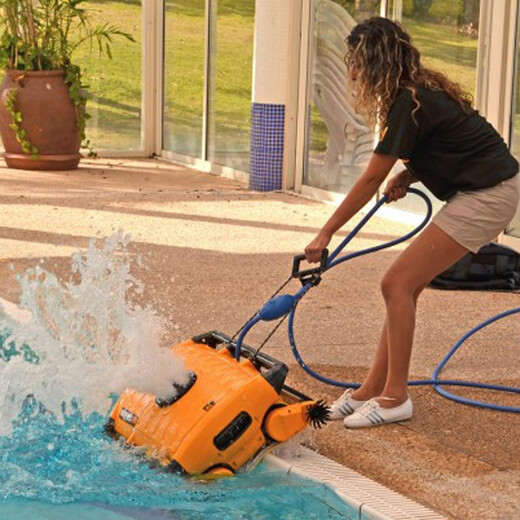 Swimming whale large swimming pool automatic cleaning robot dolphin suction machine water turtle vacuum cleaner Weihu WAVE300xl Weihu 300xl