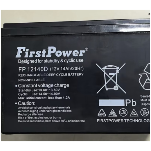 
Chi Damei Yi Electric Battery FP12140D Maintenance-free 12V14AH DC Screen UPS Power Supply