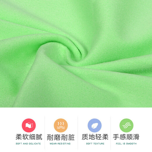 Shanbei Musical Instrument Cleaning Bus Saxophone Clarinet Wiping Cloth Erhu Violin Wiping Cloth Red Orange Musical Instrument Special Cleaning Cloth [Photo two free