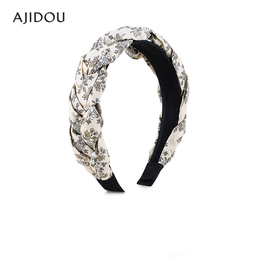 AJIDOU Ajidou headband, same style in offline mall, elegant floral wide headband, birthday gift for girlfriend, wife