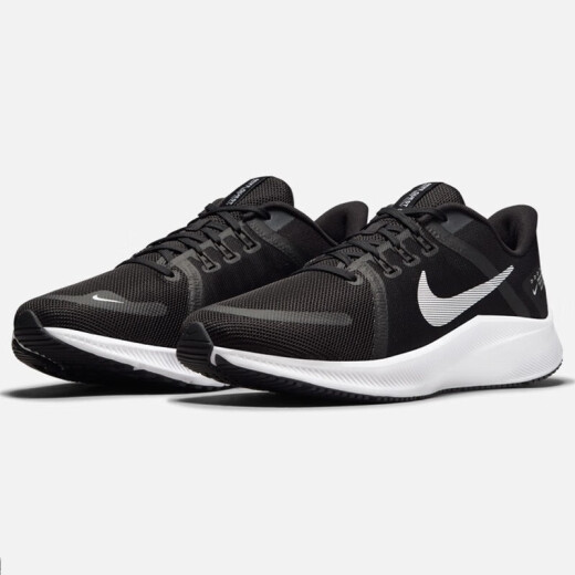 耐克（NIKE）跑步鞋男鞋2025夏季新款运动鞋RUN SWIFT 3面减震休闲鞋 DA1105-006黑色银钩 44