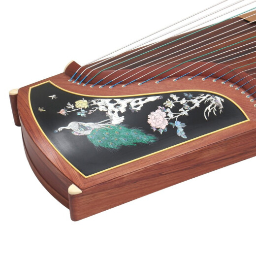 Dunhuang Brand Guzheng 694L Serie de caoba Clasificación de actuación Zheng Shanghai Folk Musical Instrument Factory 694L está feliz