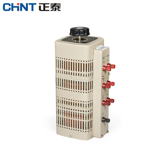 Chint (CHNT) three-phase voltage regulator 1500W TSGC2-1.5kva input 380V regulated voltage 0-430V