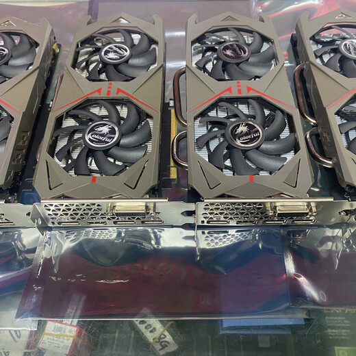 Yingchi GTX750TI 1050 1060 1660 99 Neue zweijährige Versicherung Black Myth Wukong 3A 3D Gaming Graphics Card Bunt 1060 3G Netchi/E-Sports
